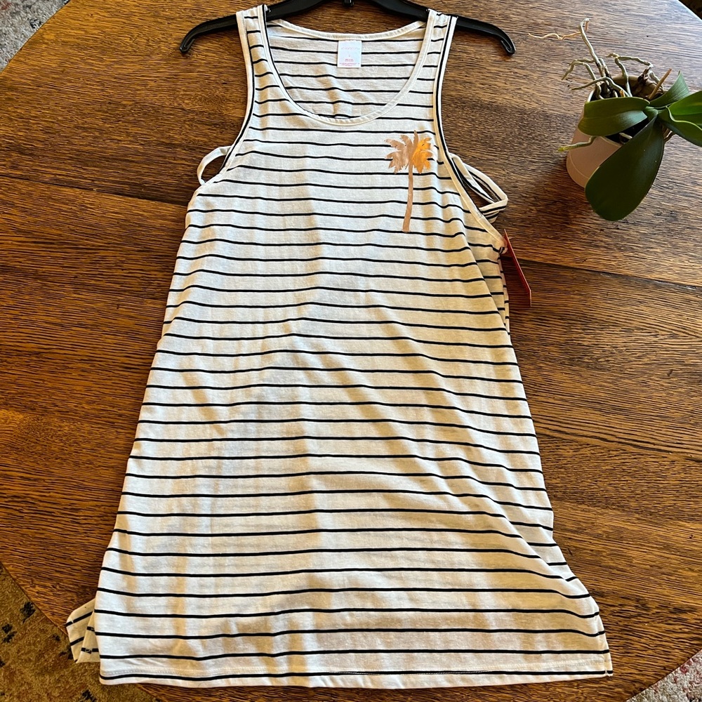 Brand new cotton swim coverup